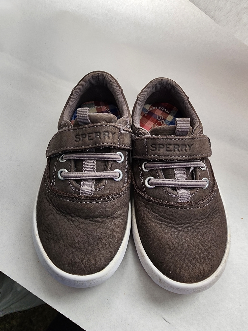 Sperry Boys' Brown Slip-On Boat Shoes
